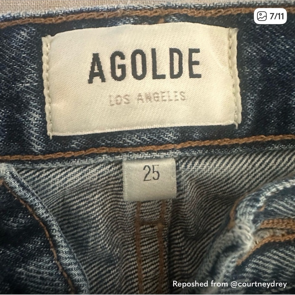 AGOLDE Fran Low Slung Jean - Picture 6 of 7